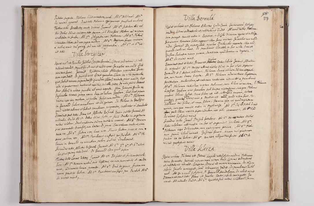 Zdjęcie nr 65 dla obiektu archiwalnego: Acta visitationis interioris decanatuum Skawininensis, Novum Montis, Oswiecimensis, Zatorienisis ad Archidiaconatum Cracoviensis per Admodum Reverendisismum Dominum Joanneum Foxium I.V.D. Archidiaconum Cracoviensis Protonotarium Apostolicum in Anno Domini Millesimo Sexcentesimo Decimo Septimo authoritate ordinaria absoluta