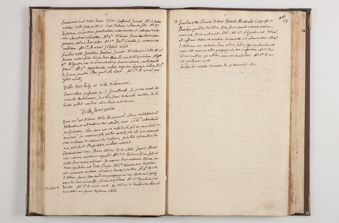 Zdjęcie nr 55 dla obiektu archiwalnego: Acta visitationis interioris decanatuum Skawininensis, Novum Montis, Oswiecimensis, Zatorienisis ad Archidiaconatum Cracoviensis per Admodum Reverendisismum Dominum Joanneum Foxium I.V.D. Archidiaconum Cracoviensis Protonotarium Apostolicum in Anno Domini Millesimo Sexcentesimo Decimo Septimo authoritate ordinaria absoluta