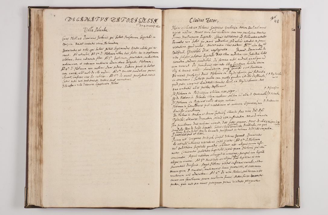 Zdjęcie nr 56 dla obiektu archiwalnego: Acta visitationis interioris decanatuum Skawininensis, Novum Montis, Oswiecimensis, Zatorienisis ad Archidiaconatum Cracoviensis per Admodum Reverendisismum Dominum Joanneum Foxium I.V.D. Archidiaconum Cracoviensis Protonotarium Apostolicum in Anno Domini Millesimo Sexcentesimo Decimo Septimo authoritate ordinaria absoluta