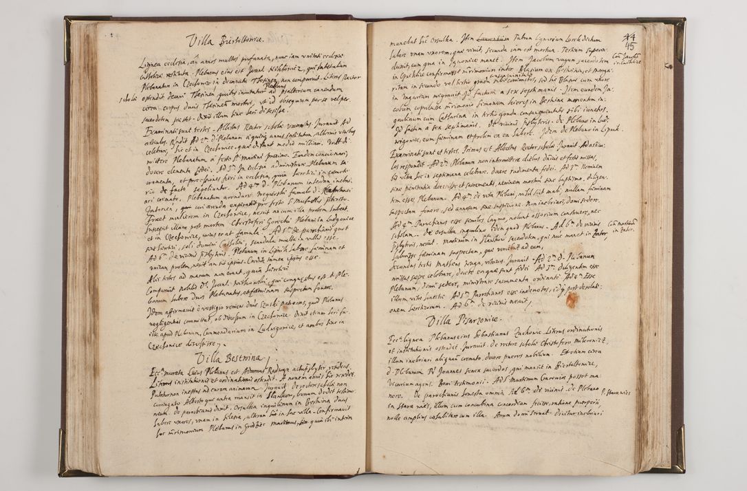 Zdjęcie nr 53 dla obiektu archiwalnego: Acta visitationis interioris decanatuum Skawininensis, Novum Montis, Oswiecimensis, Zatorienisis ad Archidiaconatum Cracoviensis per Admodum Reverendisismum Dominum Joanneum Foxium I.V.D. Archidiaconum Cracoviensis Protonotarium Apostolicum in Anno Domini Millesimo Sexcentesimo Decimo Septimo authoritate ordinaria absoluta