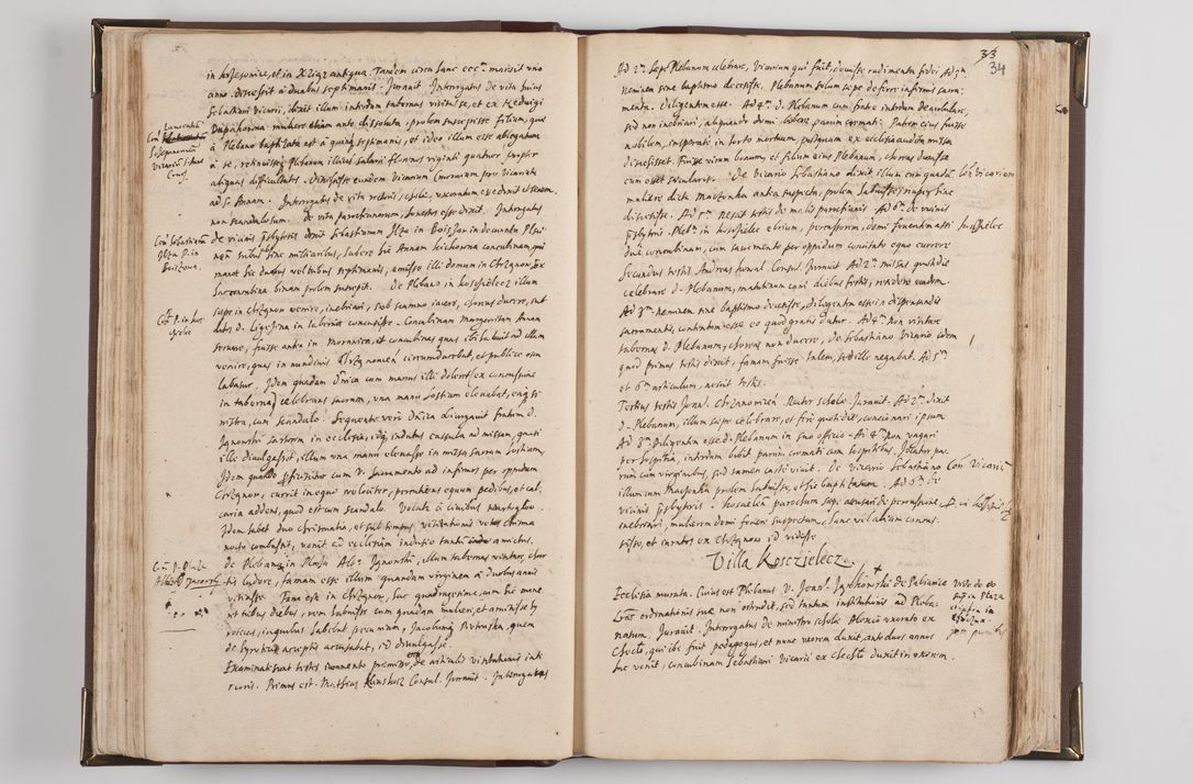 Zdjęcie nr 41 dla obiektu archiwalnego: Acta visitationis interioris decanatuum Skawininensis, Novum Montis, Oswiecimensis, Zatorienisis ad Archidiaconatum Cracoviensis per Admodum Reverendisismum Dominum Joanneum Foxium I.V.D. Archidiaconum Cracoviensis Protonotarium Apostolicum in Anno Domini Millesimo Sexcentesimo Decimo Septimo authoritate ordinaria absoluta