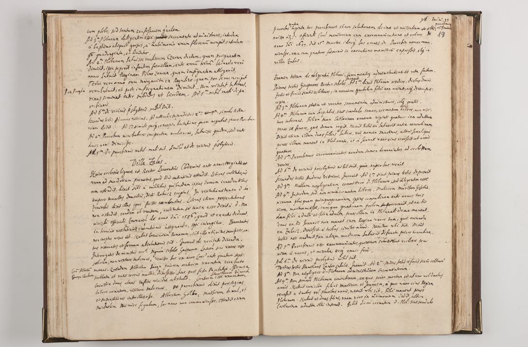 Zdjęcie nr 25 dla obiektu archiwalnego: Acta visitationis interioris decanatuum Skawininensis, Novum Montis, Oswiecimensis, Zatorienisis ad Archidiaconatum Cracoviensis per Admodum Reverendisismum Dominum Joanneum Foxium I.V.D. Archidiaconum Cracoviensis Protonotarium Apostolicum in Anno Domini Millesimo Sexcentesimo Decimo Septimo authoritate ordinaria absoluta