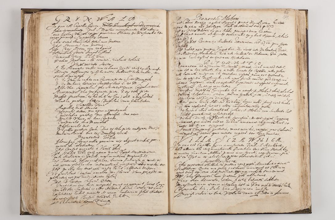 Zdjęcie nr 96 dla obiektu archiwalnego: Visitatio ecclesiarum parochialium in decanatibus: Booviensi, Sandecensi, Neoforiensi, Becensi, Jaslensi, Żmigrodensi, Pilznensi, Strzyżoviensi, Ropczycensi et Mielecensi a. D. 1618 facta