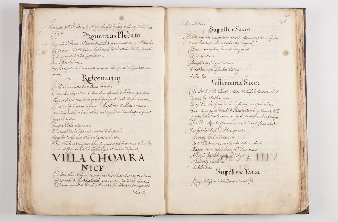 Zdjęcie nr 74 dla obiektu archiwalnego: Visitatio ecclesiarum parochialium in decanatibus: Booviensi, Sandecensi, Neoforiensi, Becensi, Jaslensi, Żmigrodensi, Pilznensi, Strzyżoviensi, Ropczycensi et Mielecensi a. D. 1618 facta