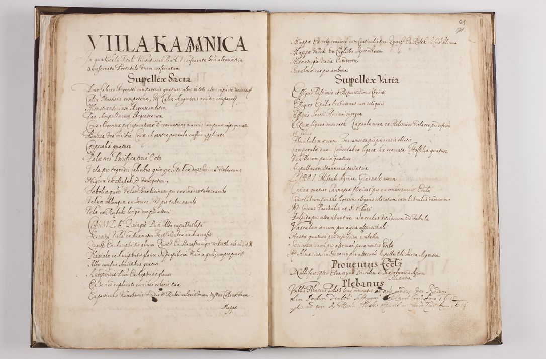 Zdjęcie nr 67 dla obiektu archiwalnego: Visitatio ecclesiarum parochialium in decanatibus: Booviensi, Sandecensi, Neoforiensi, Becensi, Jaslensi, Żmigrodensi, Pilznensi, Strzyżoviensi, Ropczycensi et Mielecensi a. D. 1618 facta