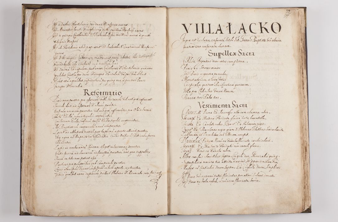 Zdjęcie nr 65 dla obiektu archiwalnego: Visitatio ecclesiarum parochialium in decanatibus: Booviensi, Sandecensi, Neoforiensi, Becensi, Jaslensi, Żmigrodensi, Pilznensi, Strzyżoviensi, Ropczycensi et Mielecensi a. D. 1618 facta