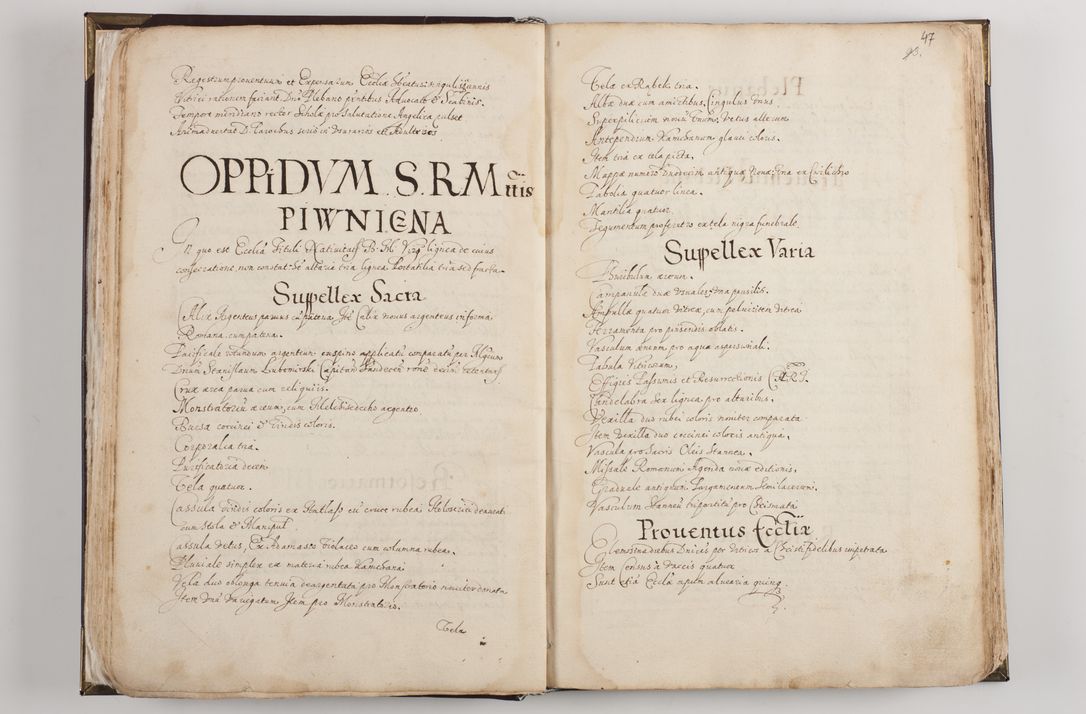 Zdjęcie nr 53 dla obiektu archiwalnego: Visitatio ecclesiarum parochialium in decanatibus: Booviensi, Sandecensi, Neoforiensi, Becensi, Jaslensi, Żmigrodensi, Pilznensi, Strzyżoviensi, Ropczycensi et Mielecensi a. D. 1618 facta