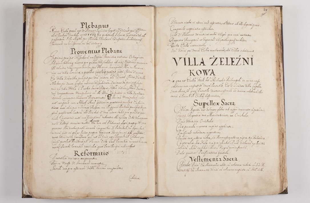 Zdjęcie nr 54 dla obiektu archiwalnego: Visitatio ecclesiarum parochialium in decanatibus: Booviensi, Sandecensi, Neoforiensi, Becensi, Jaslensi, Żmigrodensi, Pilznensi, Strzyżoviensi, Ropczycensi et Mielecensi a. D. 1618 facta