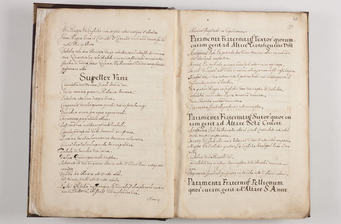 Zdjęcie nr 46 dla obiektu archiwalnego: Visitatio ecclesiarum parochialium in decanatibus: Booviensi, Sandecensi, Neoforiensi, Becensi, Jaslensi, Żmigrodensi, Pilznensi, Strzyżoviensi, Ropczycensi et Mielecensi a. D. 1618 facta