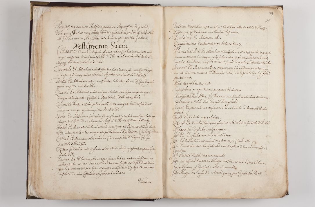 Zdjęcie nr 45 dla obiektu archiwalnego: Visitatio ecclesiarum parochialium in decanatibus: Booviensi, Sandecensi, Neoforiensi, Becensi, Jaslensi, Żmigrodensi, Pilznensi, Strzyżoviensi, Ropczycensi et Mielecensi a. D. 1618 facta