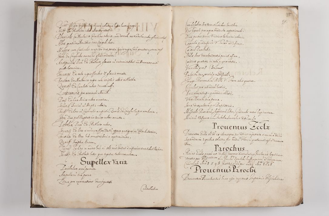 Zdjęcie nr 41 dla obiektu archiwalnego: Visitatio ecclesiarum parochialium in decanatibus: Booviensi, Sandecensi, Neoforiensi, Becensi, Jaslensi, Żmigrodensi, Pilznensi, Strzyżoviensi, Ropczycensi et Mielecensi a. D. 1618 facta