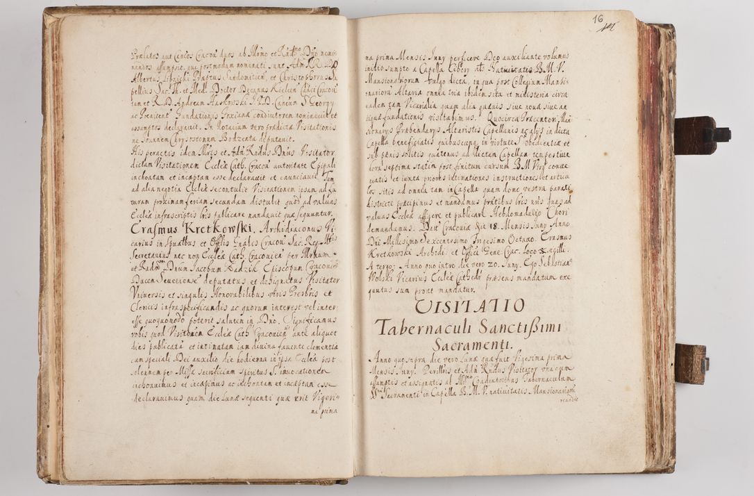 Zdjęcie nr 22 dla obiektu archiwalnego: Acta visitationum Illustrissimi et Reverendissimi Domini D. Jacobi Zadzik Episcopi Cracoviensi, Ducis Severae