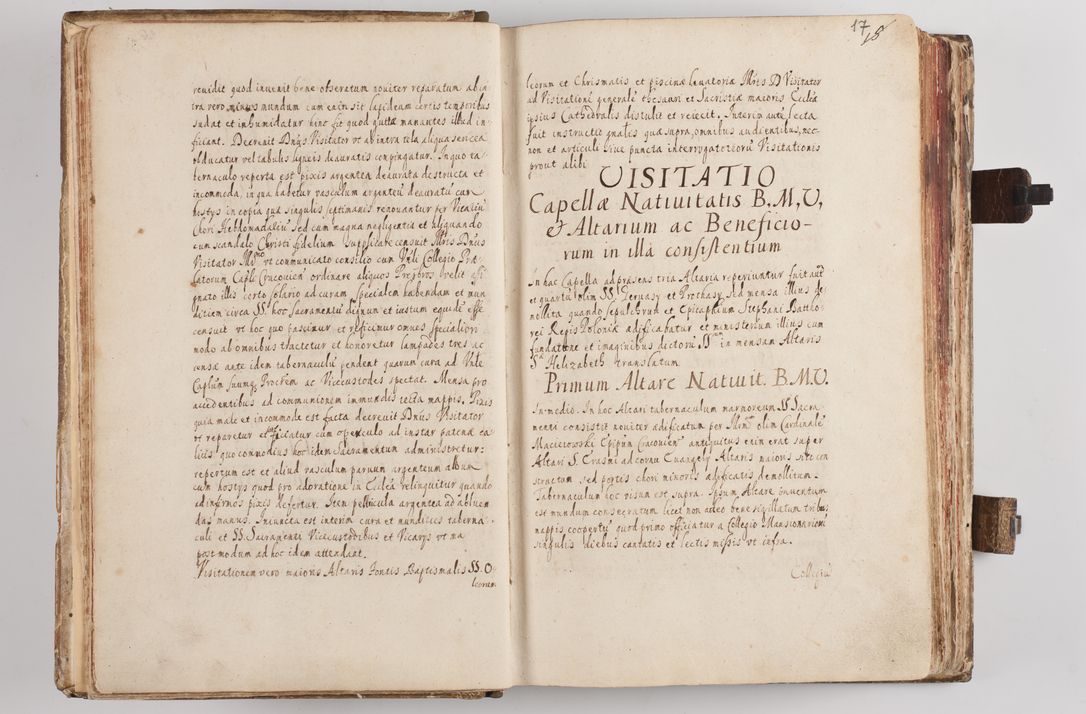 Zdjęcie nr 23 dla obiektu archiwalnego: Acta visitationum Illustrissimi et Reverendissimi Domini D. Jacobi Zadzik Episcopi Cracoviensi, Ducis Severae