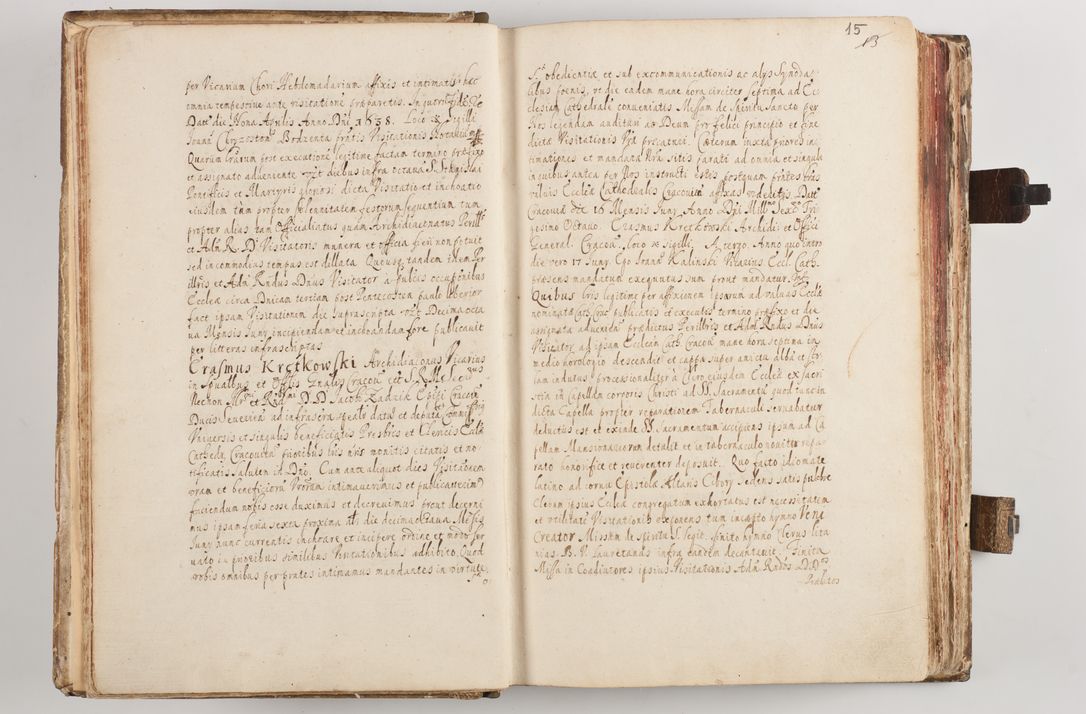 Zdjęcie nr 21 dla obiektu archiwalnego: Acta visitationum Illustrissimi et Reverendissimi Domini D. Jacobi Zadzik Episcopi Cracoviensi, Ducis Severae