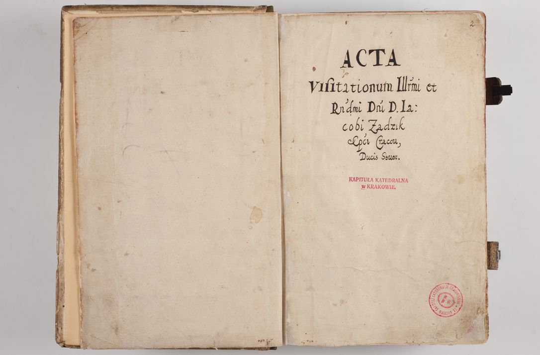 Zdjęcie nr 8 dla obiektu archiwalnego: Acta visitationum Illustrissimi et Reverendissimi Domini D. Jacobi Zadzik Episcopi Cracoviensi, Ducis Severae