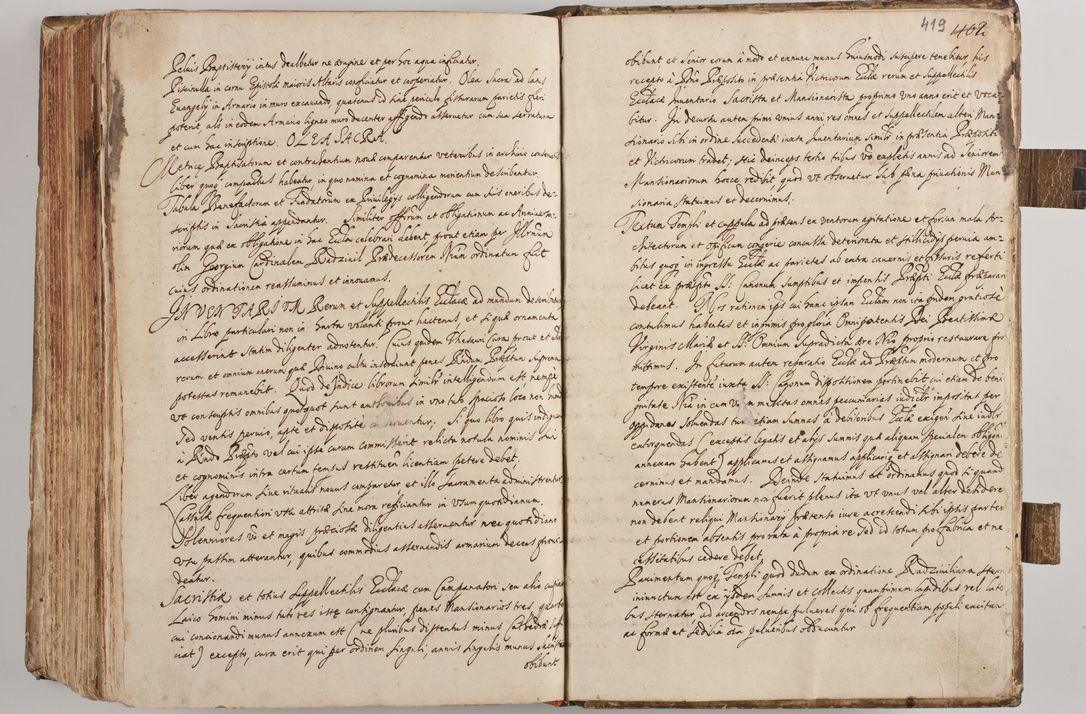 Zdjęcie nr 441 dla obiektu archiwalnego: Acta visitationum Illustrissimi et Reverendissimi Domini D. Jacobi Zadzik Episcopi Cracoviensi, Ducis Severae