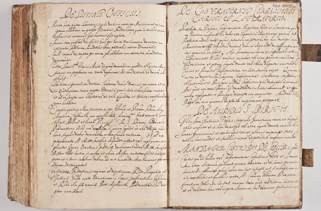 Zdjęcie nr 442 dla obiektu archiwalnego: Acta visitationum Illustrissimi et Reverendissimi Domini D. Jacobi Zadzik Episcopi Cracoviensi, Ducis Severae