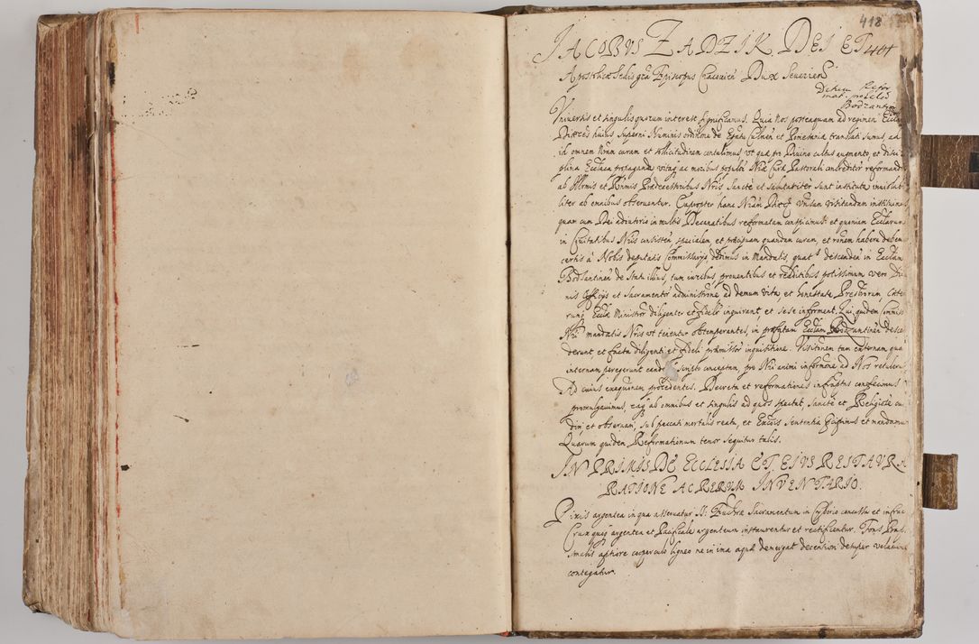 Zdjęcie nr 440 dla obiektu archiwalnego: Acta visitationum Illustrissimi et Reverendissimi Domini D. Jacobi Zadzik Episcopi Cracoviensi, Ducis Severae