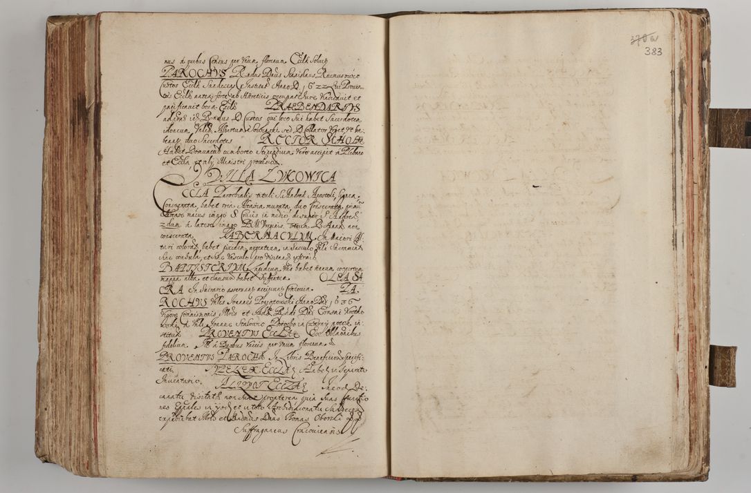 Zdjęcie nr 404 dla obiektu archiwalnego: Acta visitationum Illustrissimi et Reverendissimi Domini D. Jacobi Zadzik Episcopi Cracoviensi, Ducis Severae