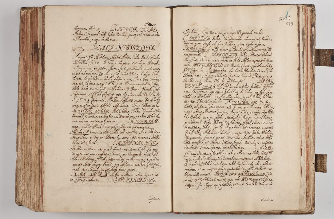 Zdjęcie nr 400 dla obiektu archiwalnego: Acta visitationum Illustrissimi et Reverendissimi Domini D. Jacobi Zadzik Episcopi Cracoviensi, Ducis Severae