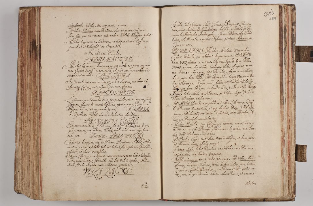 Zdjęcie nr 390 dla obiektu archiwalnego: Acta visitationum Illustrissimi et Reverendissimi Domini D. Jacobi Zadzik Episcopi Cracoviensi, Ducis Severae