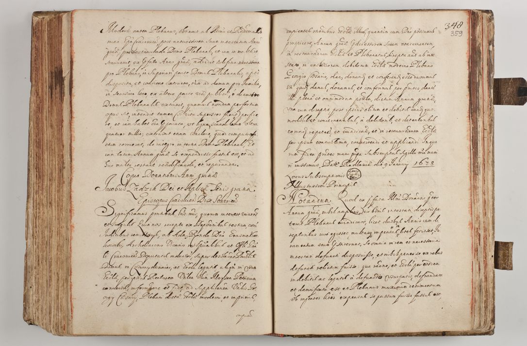 Zdjęcie nr 380 dla obiektu archiwalnego: Acta visitationum Illustrissimi et Reverendissimi Domini D. Jacobi Zadzik Episcopi Cracoviensi, Ducis Severae