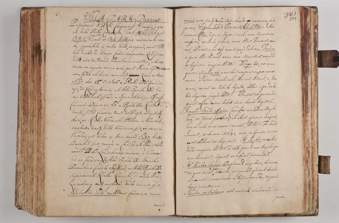 Zdjęcie nr 372 dla obiektu archiwalnego: Acta visitationum Illustrissimi et Reverendissimi Domini D. Jacobi Zadzik Episcopi Cracoviensi, Ducis Severae