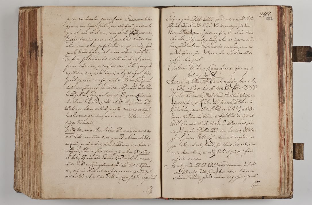 Zdjęcie nr 373 dla obiektu archiwalnego: Acta visitationum Illustrissimi et Reverendissimi Domini D. Jacobi Zadzik Episcopi Cracoviensi, Ducis Severae