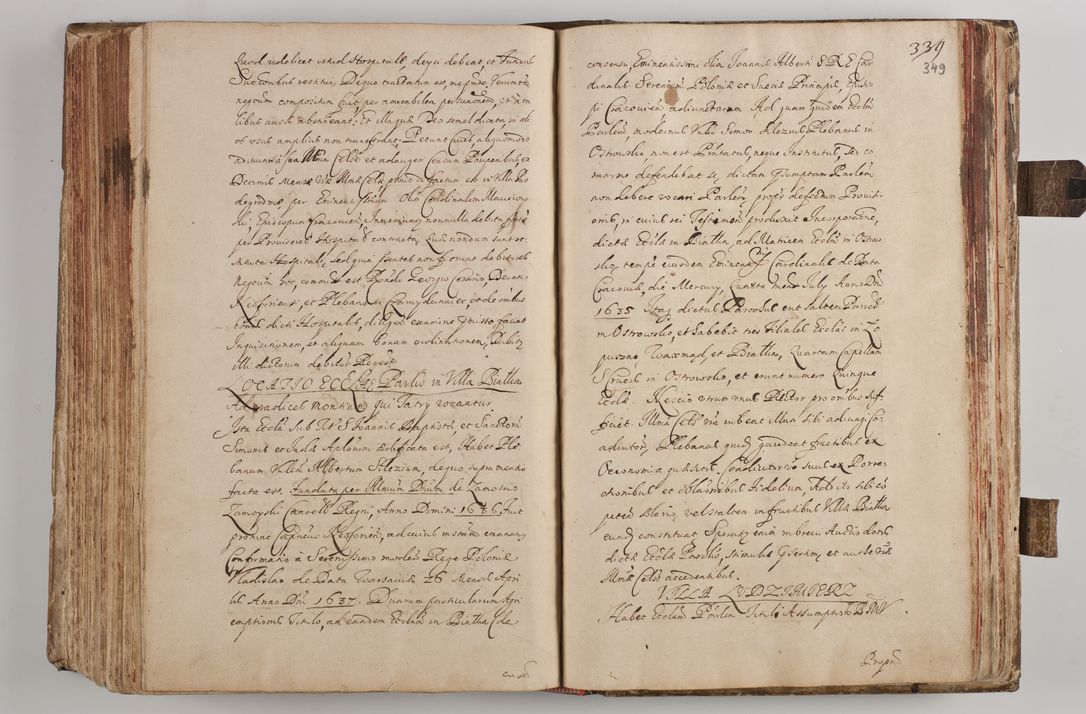 Zdjęcie nr 370 dla obiektu archiwalnego: Acta visitationum Illustrissimi et Reverendissimi Domini D. Jacobi Zadzik Episcopi Cracoviensi, Ducis Severae