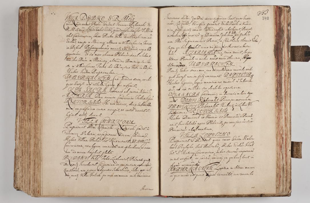 Zdjęcie nr 364 dla obiektu archiwalnego: Acta visitationum Illustrissimi et Reverendissimi Domini D. Jacobi Zadzik Episcopi Cracoviensi, Ducis Severae