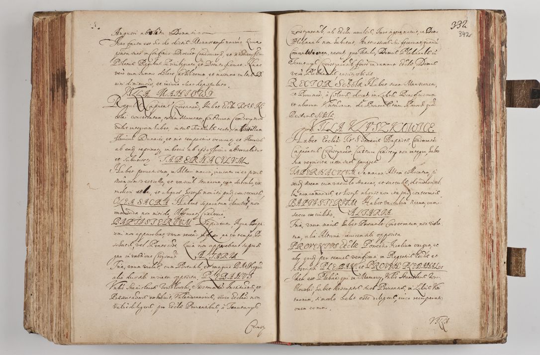 Zdjęcie nr 363 dla obiektu archiwalnego: Acta visitationum Illustrissimi et Reverendissimi Domini D. Jacobi Zadzik Episcopi Cracoviensi, Ducis Severae