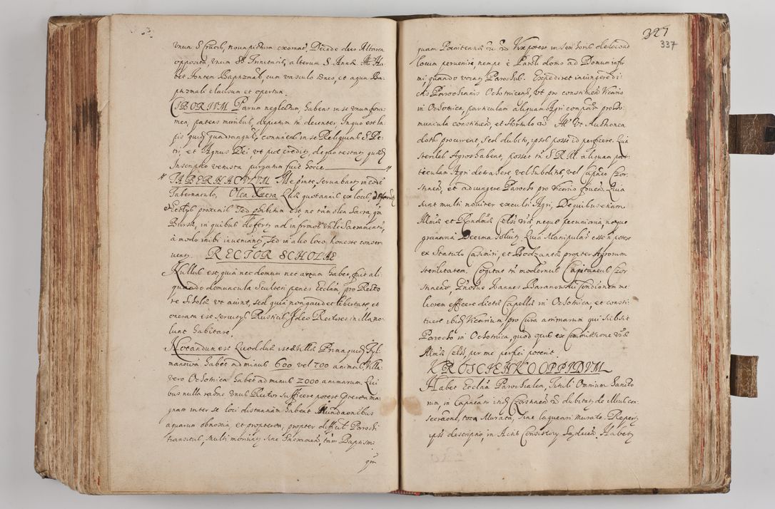 Zdjęcie nr 358 dla obiektu archiwalnego: Acta visitationum Illustrissimi et Reverendissimi Domini D. Jacobi Zadzik Episcopi Cracoviensi, Ducis Severae