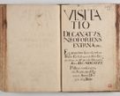Zdjęcie nr 355 dla obiektu archiwalnego: Acta visitationum Illustrissimi et Reverendissimi Domini D. Jacobi Zadzik Episcopi Cracoviensi, Ducis Severae