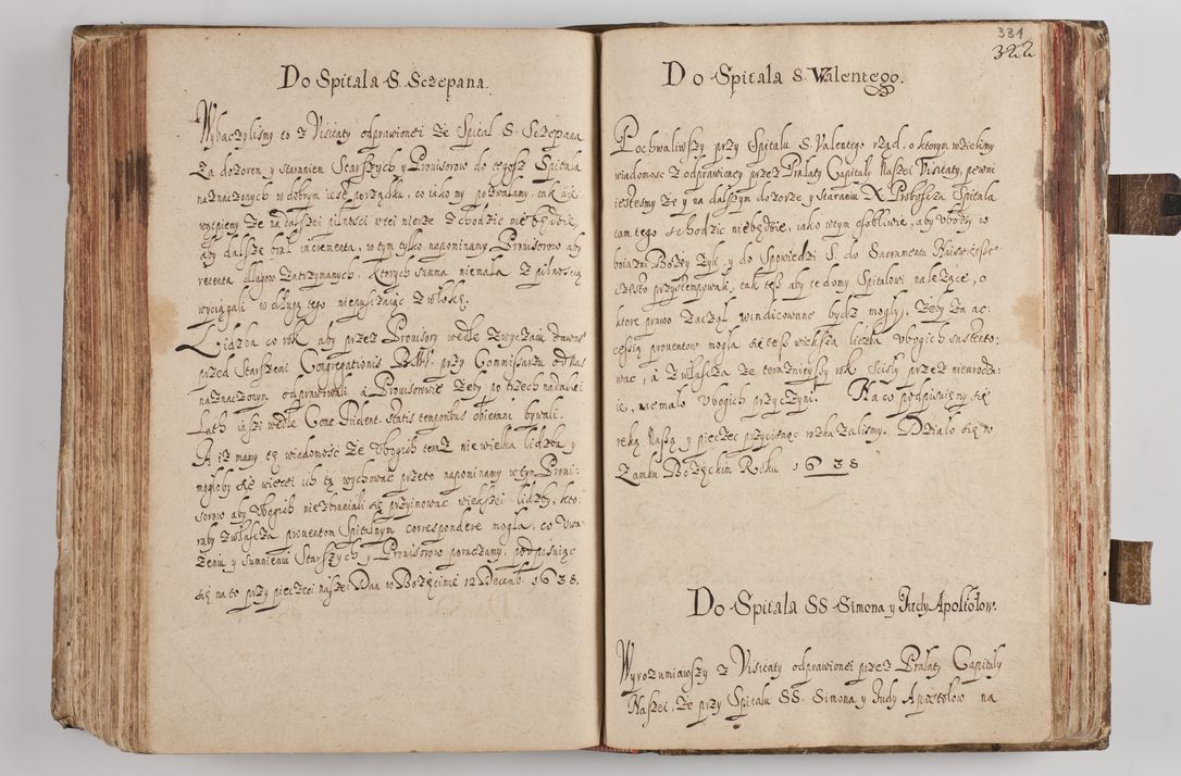 Zdjęcie nr 352 dla obiektu archiwalnego: Acta visitationum Illustrissimi et Reverendissimi Domini D. Jacobi Zadzik Episcopi Cracoviensi, Ducis Severae