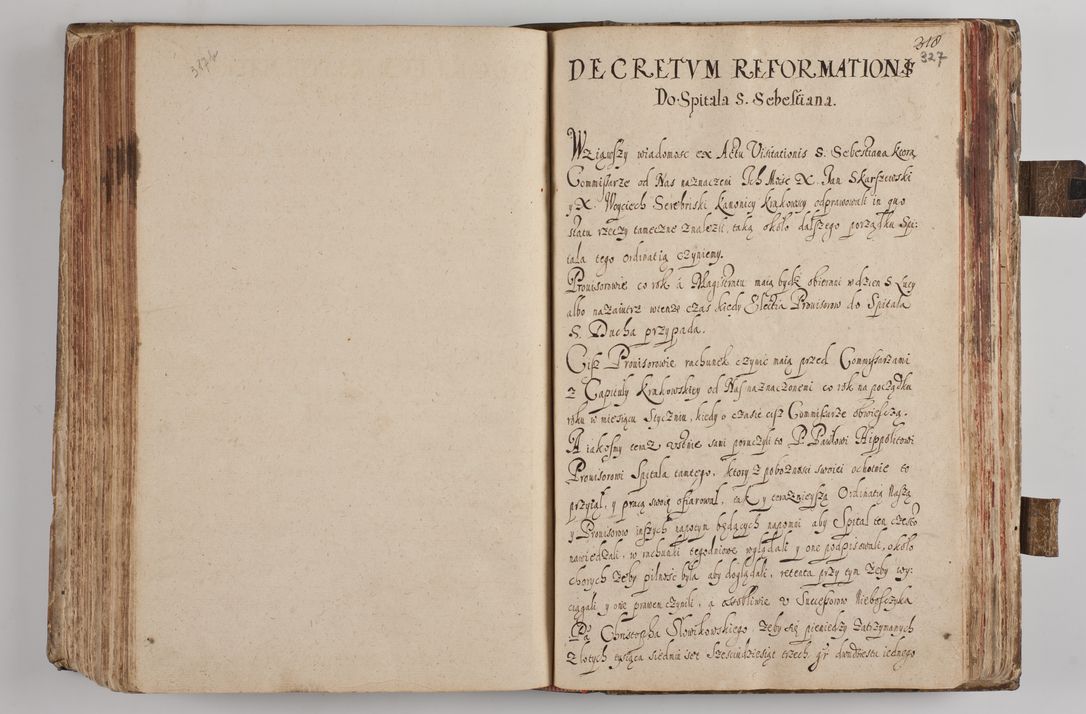 Zdjęcie nr 348 dla obiektu archiwalnego: Acta visitationum Illustrissimi et Reverendissimi Domini D. Jacobi Zadzik Episcopi Cracoviensi, Ducis Severae
