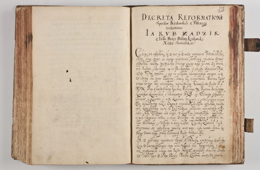 Zdjęcie nr 338 dla obiektu archiwalnego: Acta visitationum Illustrissimi et Reverendissimi Domini D. Jacobi Zadzik Episcopi Cracoviensi, Ducis Severae