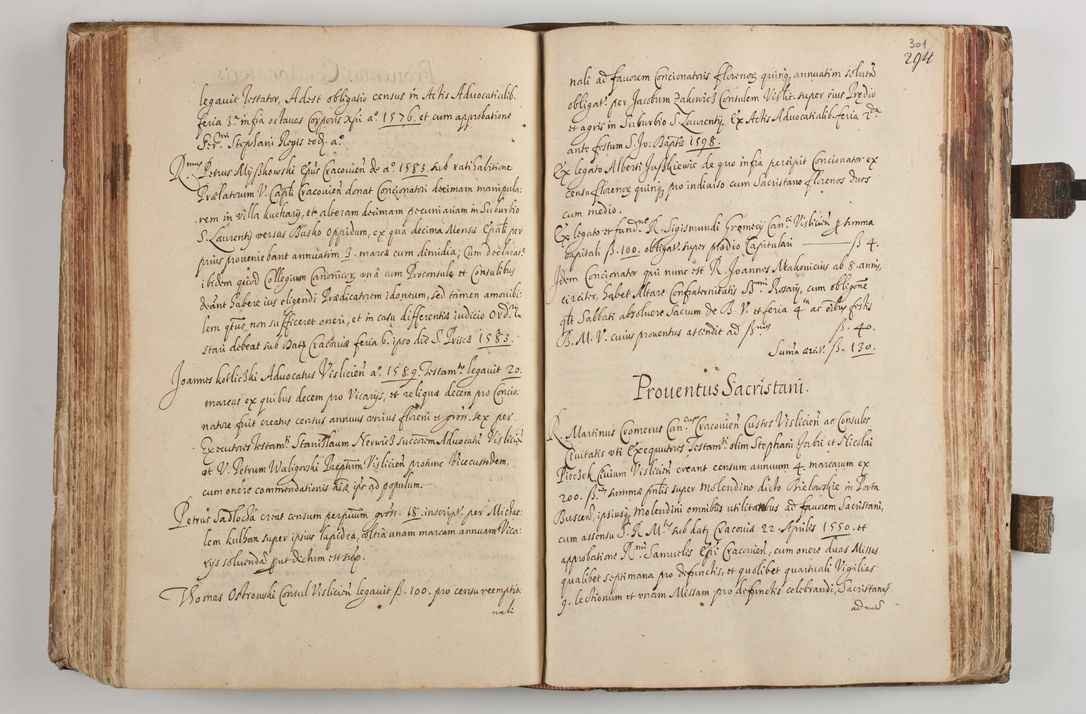 Zdjęcie nr 319 dla obiektu archiwalnego: Acta visitationum Illustrissimi et Reverendissimi Domini D. Jacobi Zadzik Episcopi Cracoviensi, Ducis Severae