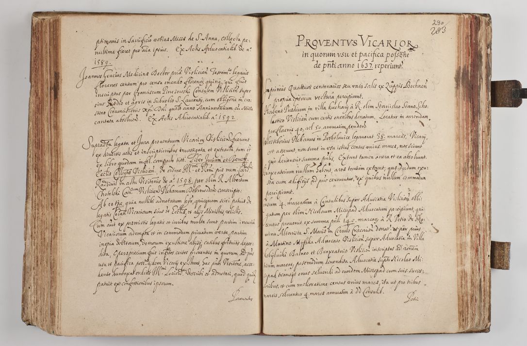 Zdjęcie nr 308 dla obiektu archiwalnego: Acta visitationum Illustrissimi et Reverendissimi Domini D. Jacobi Zadzik Episcopi Cracoviensi, Ducis Severae