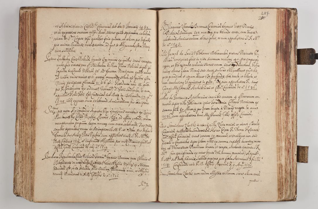 Zdjęcie nr 305 dla obiektu archiwalnego: Acta visitationum Illustrissimi et Reverendissimi Domini D. Jacobi Zadzik Episcopi Cracoviensi, Ducis Severae