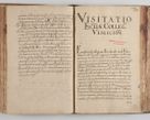 Zdjęcie nr 294 dla obiektu archiwalnego: Acta visitationum Illustrissimi et Reverendissimi Domini D. Jacobi Zadzik Episcopi Cracoviensi, Ducis Severae