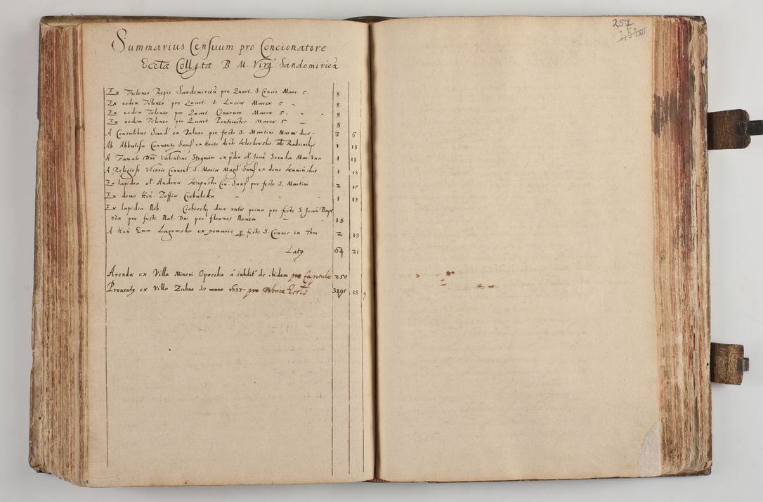Zdjęcie nr 274 dla obiektu archiwalnego: Acta visitationum Illustrissimi et Reverendissimi Domini D. Jacobi Zadzik Episcopi Cracoviensi, Ducis Severae