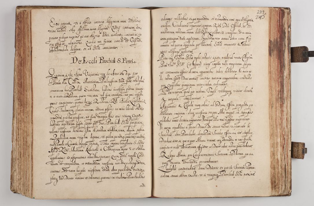 Zdjęcie nr 266 dla obiektu archiwalnego: Acta visitationum Illustrissimi et Reverendissimi Domini D. Jacobi Zadzik Episcopi Cracoviensi, Ducis Severae