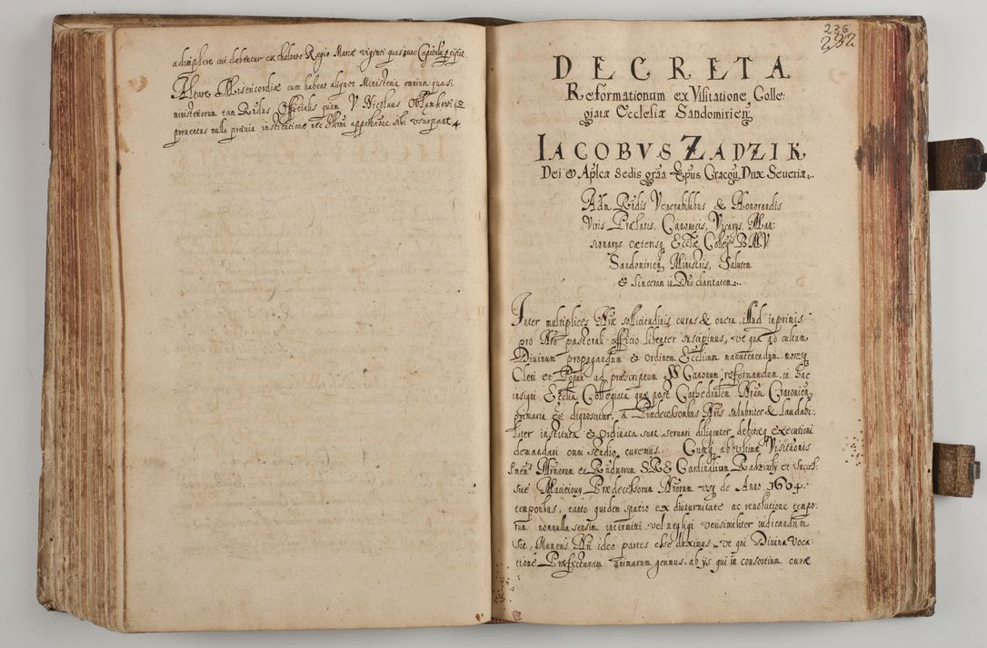 Zdjęcie nr 251 dla obiektu archiwalnego: Acta visitationum Illustrissimi et Reverendissimi Domini D. Jacobi Zadzik Episcopi Cracoviensi, Ducis Severae
