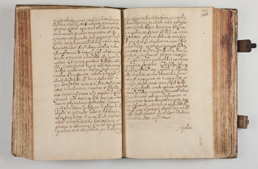 Zdjęcie nr 160 dla obiektu archiwalnego: Acta visitationum Illustrissimi et Reverendissimi Domini D. Jacobi Zadzik Episcopi Cracoviensi, Ducis Severae
