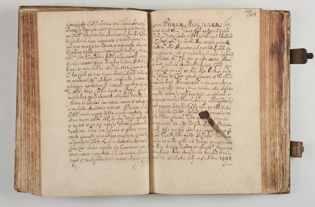 Zdjęcie nr 155 dla obiektu archiwalnego: Acta visitationum Illustrissimi et Reverendissimi Domini D. Jacobi Zadzik Episcopi Cracoviensi, Ducis Severae