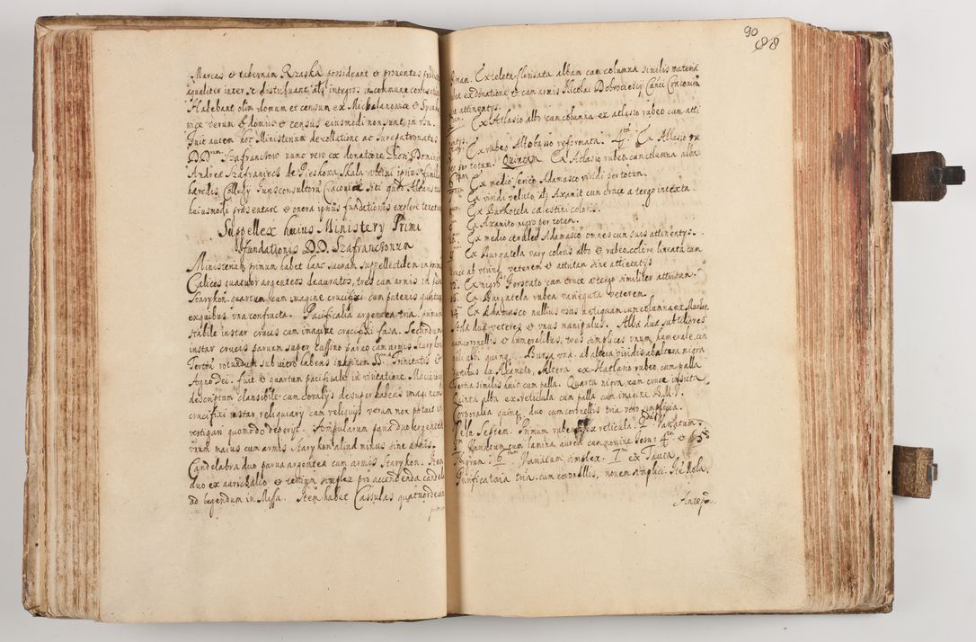 Zdjęcie nr 99 dla obiektu archiwalnego: Acta visitationum Illustrissimi et Reverendissimi Domini D. Jacobi Zadzik Episcopi Cracoviensi, Ducis Severae
