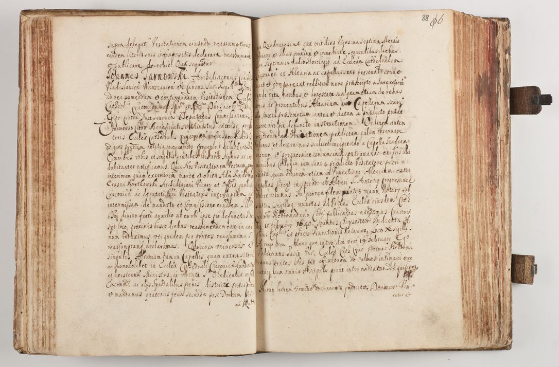 Zdjęcie nr 97 dla obiektu archiwalnego: Acta visitationum Illustrissimi et Reverendissimi Domini D. Jacobi Zadzik Episcopi Cracoviensi, Ducis Severae