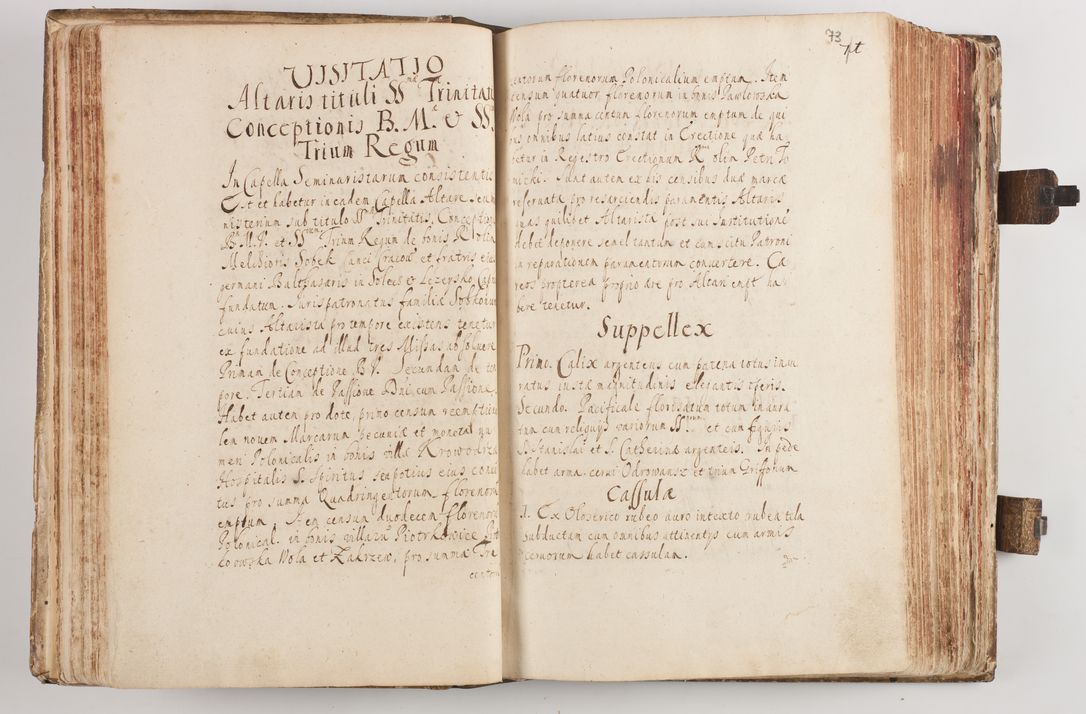 Zdjęcie nr 81 dla obiektu archiwalnego: Acta visitationum Illustrissimi et Reverendissimi Domini D. Jacobi Zadzik Episcopi Cracoviensi, Ducis Severae