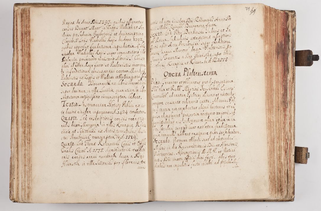 Zdjęcie nr 79 dla obiektu archiwalnego: Acta visitationum Illustrissimi et Reverendissimi Domini D. Jacobi Zadzik Episcopi Cracoviensi, Ducis Severae