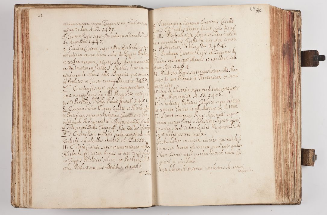 Zdjęcie nr 72 dla obiektu archiwalnego: Acta visitationum Illustrissimi et Reverendissimi Domini D. Jacobi Zadzik Episcopi Cracoviensi, Ducis Severae